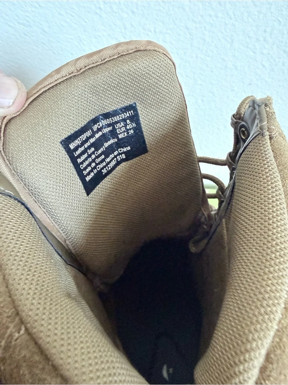 Interceptor Tactical Footwear - Olive Green Men's Boots